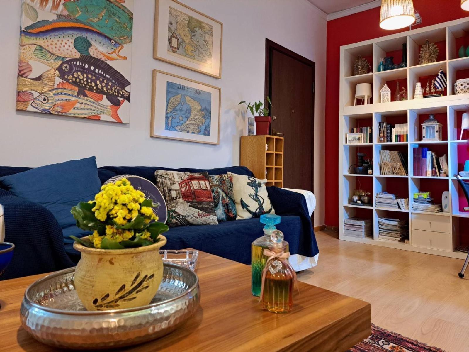 Grand Blue Suite Di Giorgio 10Min From Piraeus Port Extérieur photo